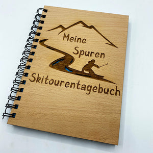 Skitourentagebuch - Meine Spuren - Wurmis-Holzdeko